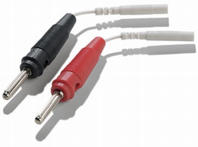 Adapter kabel van tens 2 mm naar banaan 4 mm