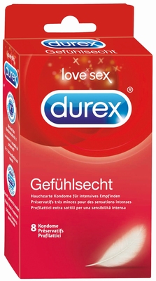 Durex Fetherlite Condooms, 8 stuks