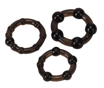 Cockrings set - Pro Rings, frosted black
