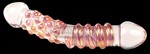 Phallix Golden Curved Love Wand glas Dildo 
