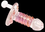 Phallix Gold Spiral Wrapped Rotary Dildo 