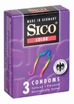 Sico Color 3 stuks condooms met smaak 
