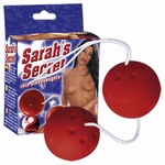 Lustballen Sarah's Secret, rood 