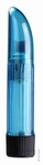 Vibrator - Crystal Clear Lady Finger, blauw 