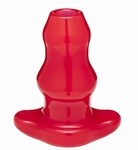 Perfect Fit dubbele ass tunnelplug, rood, large 